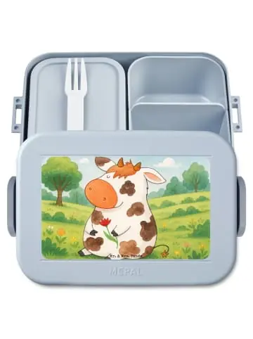 Mr. & Mrs. Panda Bento Box Kuh Design ohne Spruch in Blau Pastell günstig kaufen | limango Sonderaktion