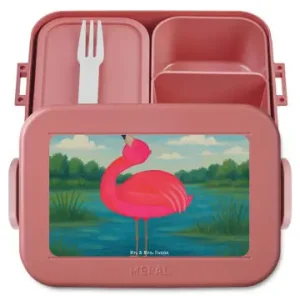 Direkt Vom Hersteller Mr. & Mrs. Panda Bento Box Flamingo Stolz Design ohne Spruch in Rot Pastell günstig kaufen | limango