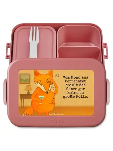 Mr. & Mrs. Panda Bento Box Fuchs Lord Design mit Spruch in Rot Pastell günstig kaufen | limango Neue Ware