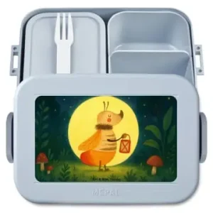 Mr. & Mrs. Panda Bento Box Glühwürmchen Design ohne Spruch in Blau Pastell günstig kaufen | limango Jetzt Bestellen