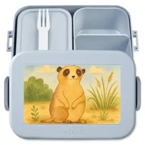 Mr. & Mrs. Panda Bento Box Erdmännchen Design ohne Spruch in Blau Pastell günstig kaufen | limango Neu Im Sortiment