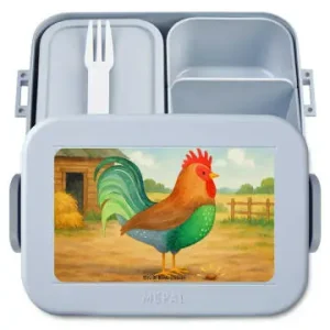 Versand Am Gleichen Tag Mr. & Mrs. Panda Bento Box Hahn Korn Design ohne Spruch in Blau Pastell günstig kaufen | limango