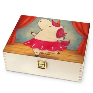 Preisknaller Mr. & Mrs. Panda Teebeutel Box Einhorn Ballerina Design ohne Spruch in Weiß günstig kaufen | limango