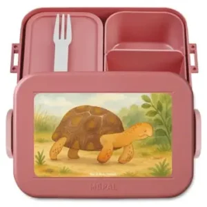 Online Kaufen Mr. & Mrs. Panda Bento Box Schildkröte MHerzieren Design ohne S... in Rot Pastell günstig kaufen | limango