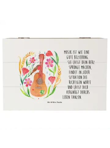 Mr. & Mrs. Panda Box Rotkehlchen Gitarre mit Spruch in Bunt günstig kaufen | limango Jetzt Kaufen