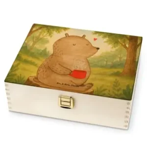 Mr. & Mrs. Panda Tee Box Bär Kaffee Design ohne Spruch in Weiß günstig kaufen | limango Bestpreis