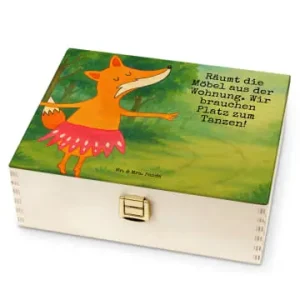 Neuheit Mr. & Mrs. Panda Box für Teebeutel Fuchs Ballerina Design mit Sp... in Weiß günstig kaufen | limango