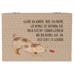 Angebot Mr. & Mrs. Panda Box Hund Marienkäfer mit Spruch in Hundeglück günstig kaufen | limango