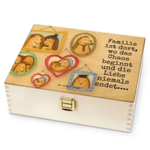 Mr. & Mrs. Panda Tee Box Igel Familie Design mit Spruch in Weiß günstig kaufen | limango Geprüft