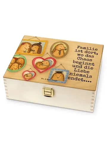 Mr. & Mrs. Panda Tee Box Igel Familie Design mit Spruch in Weiß günstig kaufen | limango Geprüft