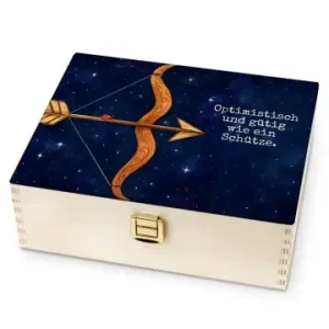 Mr. & Mrs. Panda Tee Box Sternzeichen Schütze Design mit Spruch in Weiß günstig kaufen | limango Top-Seller