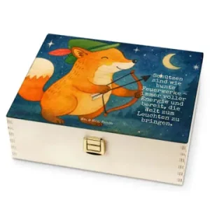 Mr. & Mrs. Panda Tee Box Schütze Astrologie Design mit Spruch in Weiß günstig kaufen | limango Preis Gesenkt