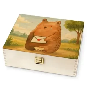 Top-Seller Mr. & Mrs. Panda Tee Box Bär Vermissen Design ohne Spruch in Weiß günstig kaufen | limango