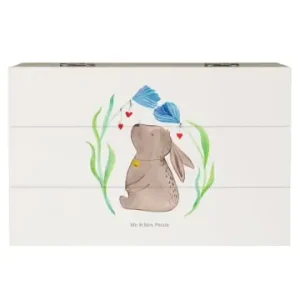 Mr. & Mrs. Panda Box Hase Blume ohne Spruch in Weiß günstig kaufen | limango Top-Seller