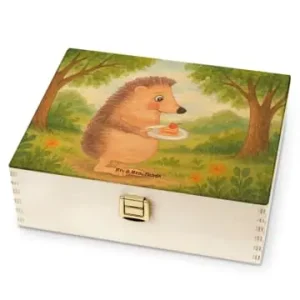 Mr. & Mrs. Panda Tee Box Igel Kuchenstück Design ohne Spruch in Weiß günstig kaufen | limango Preis Gesenkt