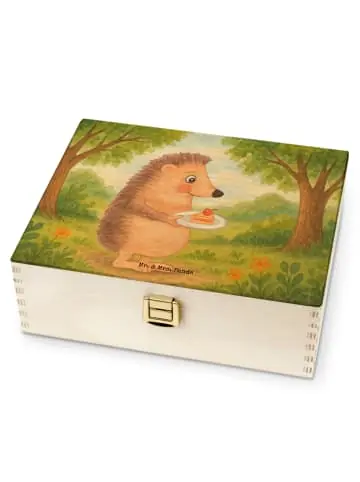 Mr. & Mrs. Panda Tee Box Igel Kuchenstück Design ohne Spruch in Weiß günstig kaufen | limango Preis Gesenkt