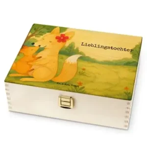 Angebot Mr. & Mrs. Panda Tee Box Fuchs Mama Design mit Spruch in Weiß günstig kaufen | limango