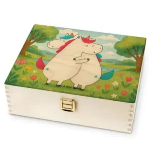 Mr. & Mrs. Panda Tee Box Einhörner Umarmen Design ohne Spruch in Weiß günstig kaufen | limango Versand Am Gleichen Tag