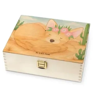 Mr. & Mrs. Panda Tee Box Wüstenfuchs Blumen Design ohne Spruch in Weiß günstig kaufen | limango Zertifiziert