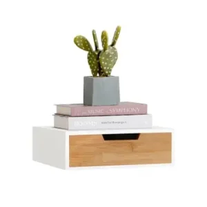 Sale SoBuy Kaffeekapsel Box in Weiß und Natur - (B)30 x (H)9 x (T)31cm günstig kaufen | limango