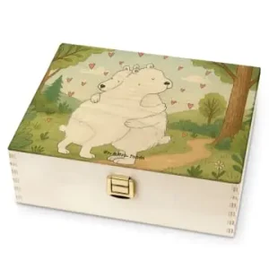 Mr. & Mrs. Panda Tee Box Eisbär Umarmen Design ohne Spruch in Weiß günstig kaufen | limango Billig