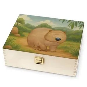 Preiswert Mr. & Mrs. Panda Tee Box Wombat Design ohne Spruch in Weiß günstig kaufen | limango