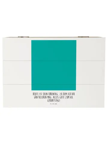 Mr. & Mrs. Panda Box 80. Geburtstag Happy Bird Day mit Spruch in Weiß günstig kaufen | limango Begrenztes Angebot