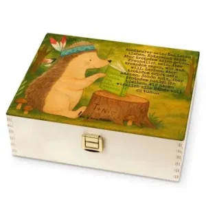 Mr. & Mrs. Panda Tee Box Igel Federschmuck Design mit Spruch in Weiß günstig kaufen | limango Sonderaktion