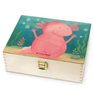 Top-Angebot Mr. & Mrs. Panda Tee Box Axolotl Hurra Design ohne Spruch in Weiß günstig kaufen | limango