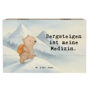 Mr. & Mrs. Panda Box Bär Bergsteigen Design mit Spruch in Weiß günstig kaufen | limango Jetzt Bestellen