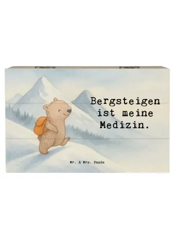 Mr. & Mrs. Panda Box Bär Bergsteigen Design mit Spruch in Weiß günstig kaufen | limango Jetzt Bestellen