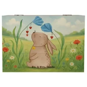 Super-Preis Mr. & Mrs. Panda Box Hase Blume Design ohne Spruch in Weiß günstig kaufen | limango