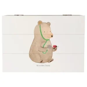 Mr. & Mrs. Panda Box Bär Arzt ohne Spruch in Weiß günstig kaufen | limango Beliebt