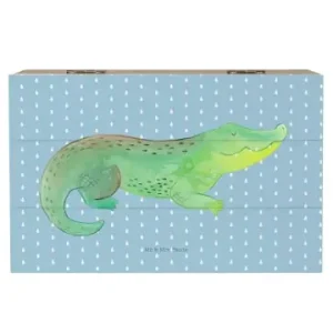 Beliebt Mr. & Mrs. Panda Box Krokodil ohne Spruch in Blau Pastell günstig kaufen | limango