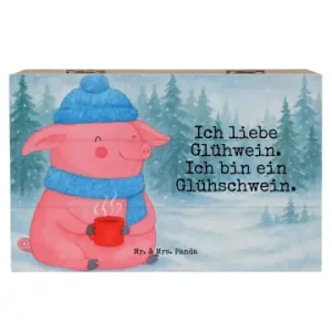 Mr. & Mrs. Panda Box Schwein Glühwein Design mit Spruch in Weiß günstig kaufen | limango Heißes Angebot