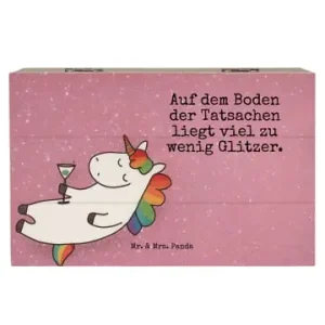 Mr. & Mrs. Panda Box Einhorn Blümchentail Design mit Spruch in Weiß günstig kaufen | limango Schneller Versand
