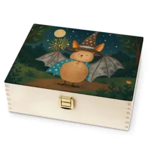 Mr. & Mrs. Panda Tee Box Fledermaus Zauberer Design ohne Spruch in Weiß günstig kaufen | limango Aktuell