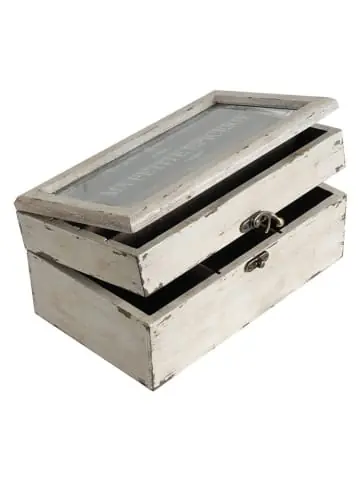 Anticline Aufbewahrungsbox "Ma Petite épicerie" in Creme - (B)25 x (H)12 cm günstig kaufen | limango Top-Angebot