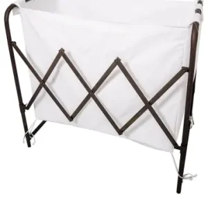 Schnäppchen Anticline Aufbewahrungskorb in Braun/ Weiß - (B)65 x (H)62 x (T)42 cm günstig kaufen | limango