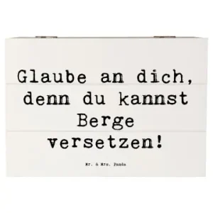 Mr. & Mrs. Panda Box Spruch Selbstvertrauen stärken mit Spruch in Weiß günstig kaufen | limango Sonderangebot