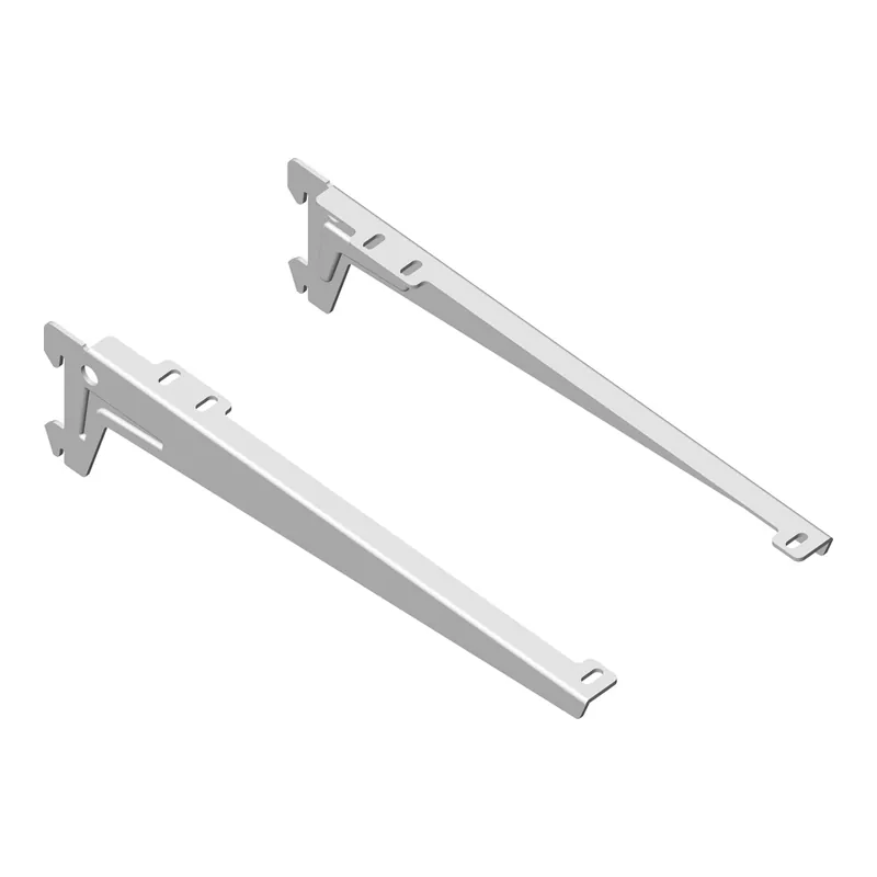 Winkelträger weiß 28 cm 2 Stück Top-Angebot