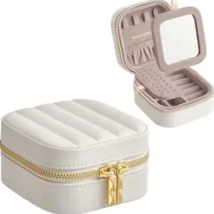 Rabatt SONGMICS Schmucketui in Weiß - (B)11,2 x (H)6 x (T)10,5 cm günstig kaufen | limango