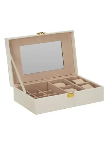 Finale Aktion Joybos Schmuckkasten in Weiß - (B)25 x (H)7 x (T)16 cm günstig kaufen | limango