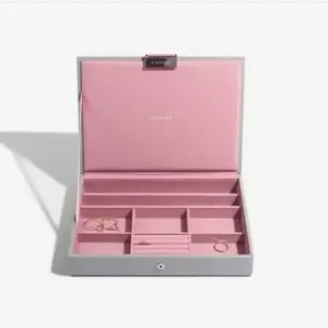 Mega-Angebot Stackers Schmuckkasten in Grau - (B)25 x (H)18 x (T)4,2 cm günstig kaufen | limango