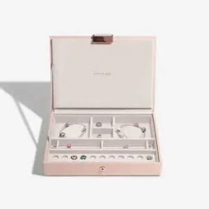 Wochenendangebot Stackers Schmuckkasten in Rosa - (B)25 x (H)18 x (T)4,2 cm günstig kaufen | limango