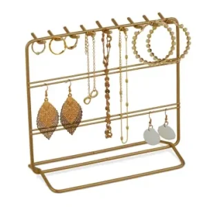 Meistverkauft relaxdays Schmuckständer in Bronze - (B)20 x (H)18 x (T)9 cm günstig kaufen | limango