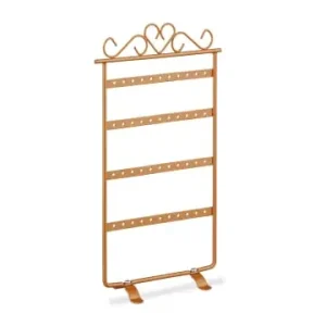 Jetzt Kaufen relaxdays Ohrringhalter in Bronze - (B)16,5 x (H)30,5 x (T)6,5 cm günstig kaufen | limango