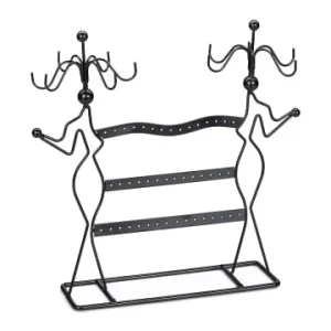 Direktkauf relaxdays Schmuckständer in Schwarz - (B)35 x (H)33 x (T)13 cm günstig kaufen | limango