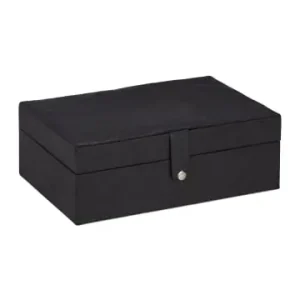 Aktuell relaxdays Schmuckkästchen in Schwarz- (B)29 x (H)10 x (T)20 cm günstig kaufen | limango