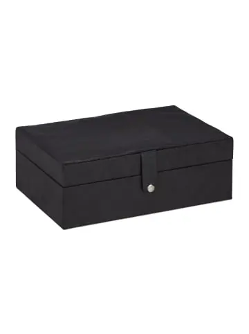 Aktuell relaxdays Schmuckkästchen in Schwarz- (B)29 x (H)10 x (T)20 cm günstig kaufen | limango